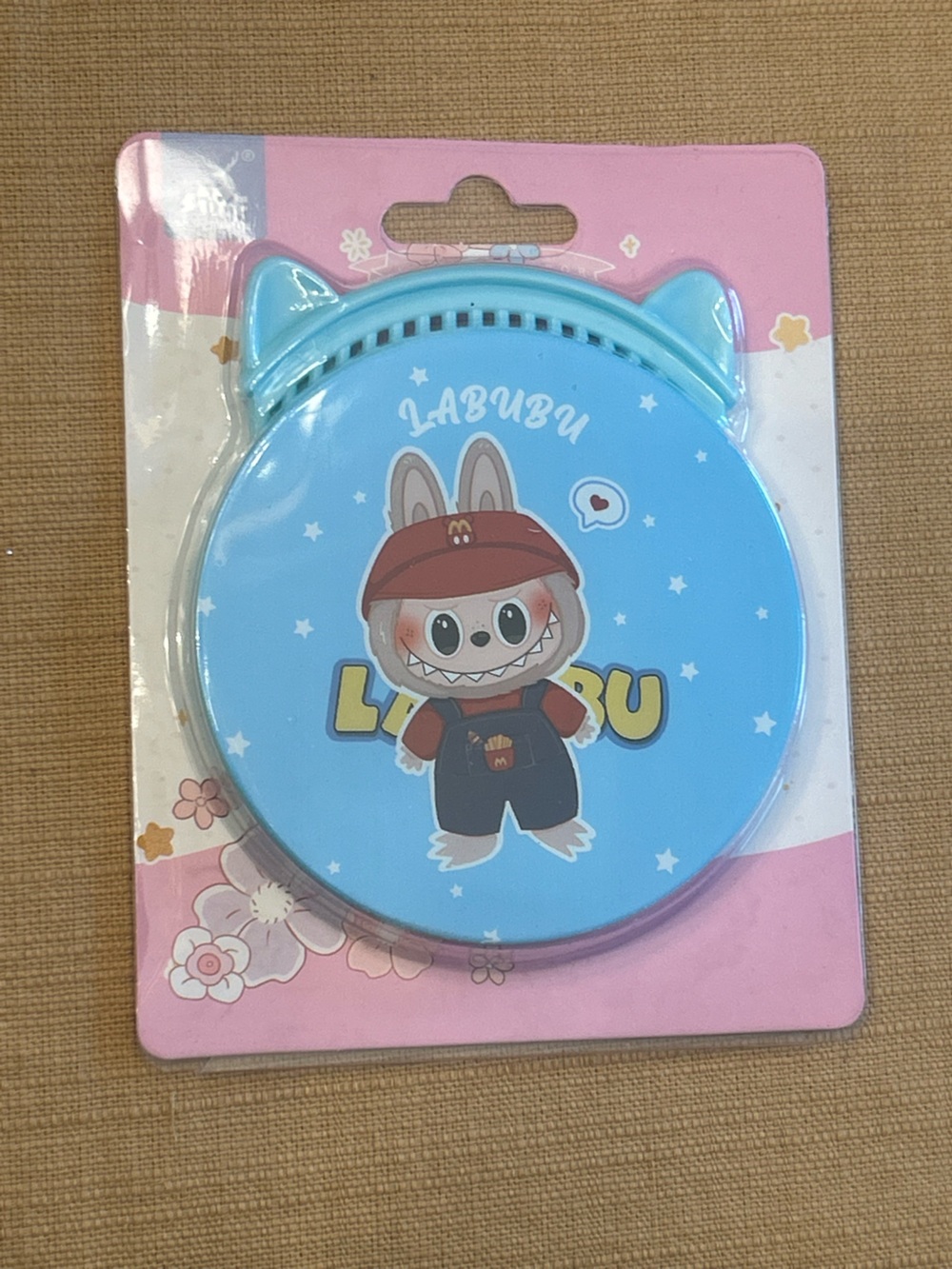 Labubu Blue Compact Mirror